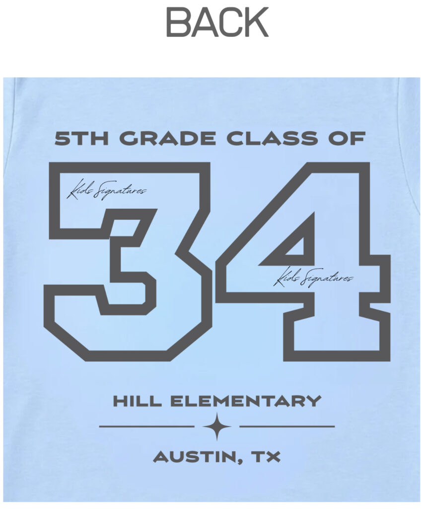 Graduation “Signature” Shirt